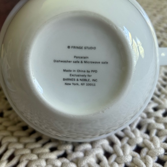 Fringe Studio Floral Fine Porcelain Tea For One new in original box - Picture 7 of 12